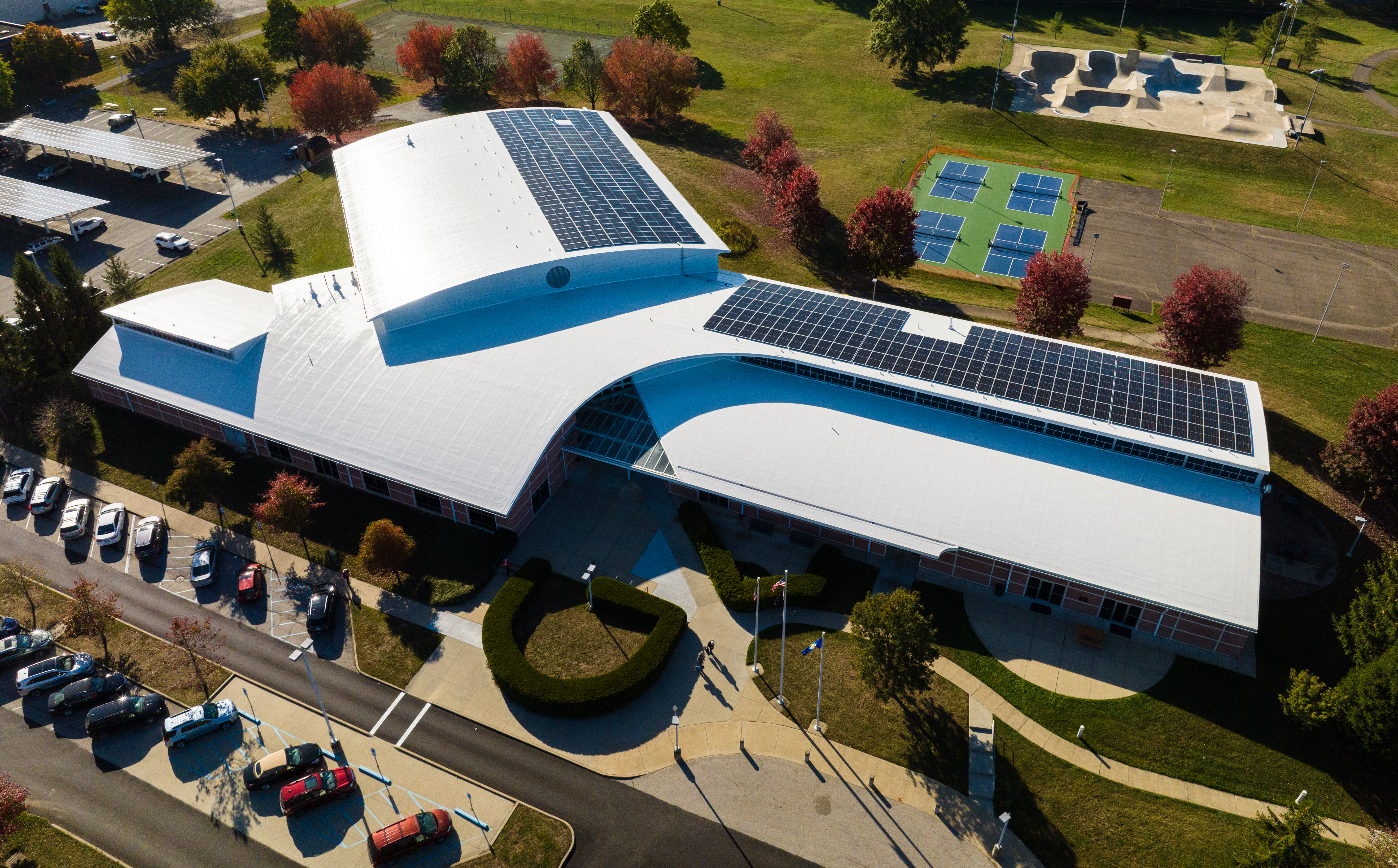 Athens Community Center Aerial View